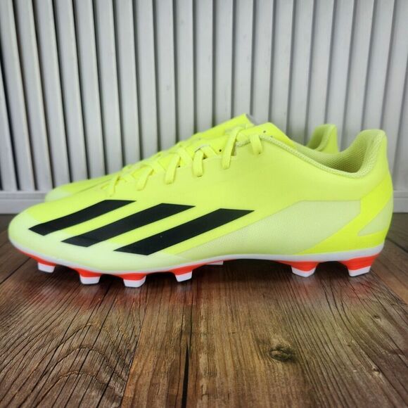 Adidas X Crazyfast Club FxG IG0618 Mens Size 13 Yellow Athletic Soccer Cleats - Picture 4 of 11